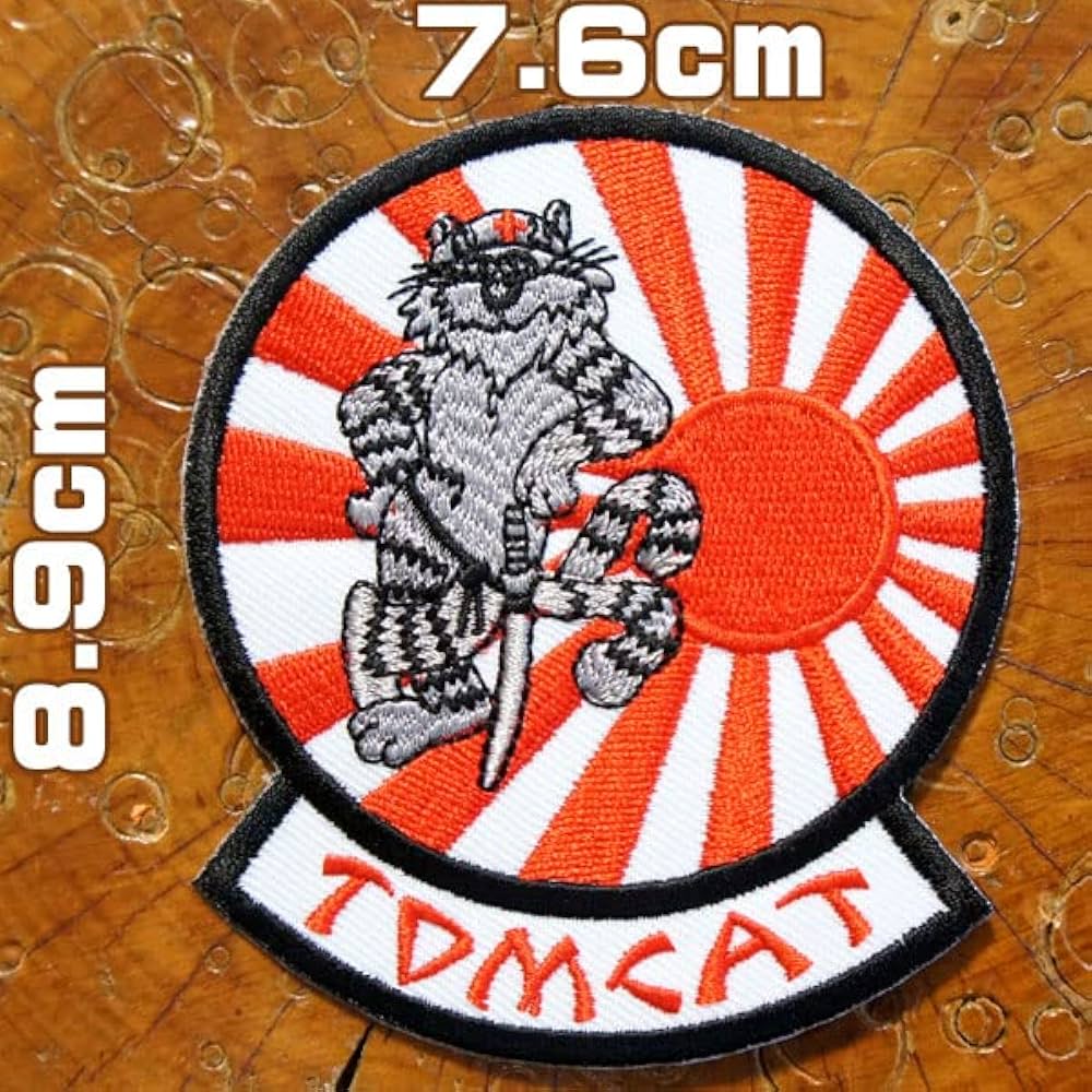 Amazon.co.jp: ミリタリーワッペン【TOMCAT・トムキャット